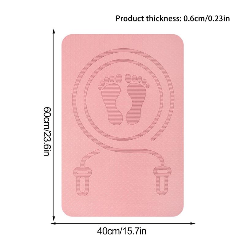 Skipping Rope Mat Anti Slip Sh - огляд і ціна Skipping Rope Pvc