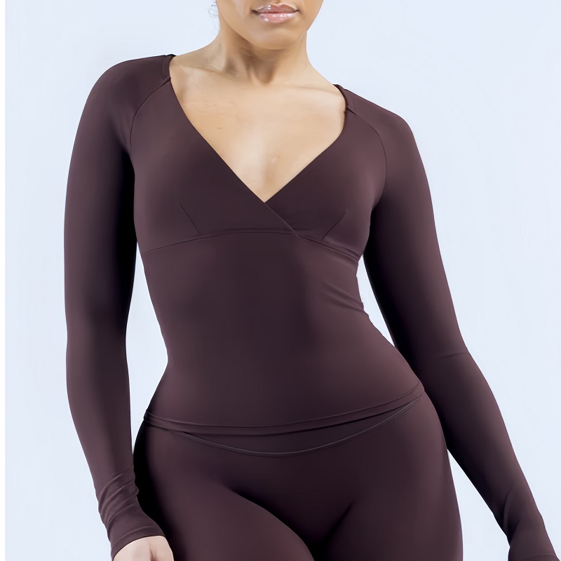 Origin Long Sleeve V‑Neck Top  - огляд і ціна Crossfit Gym