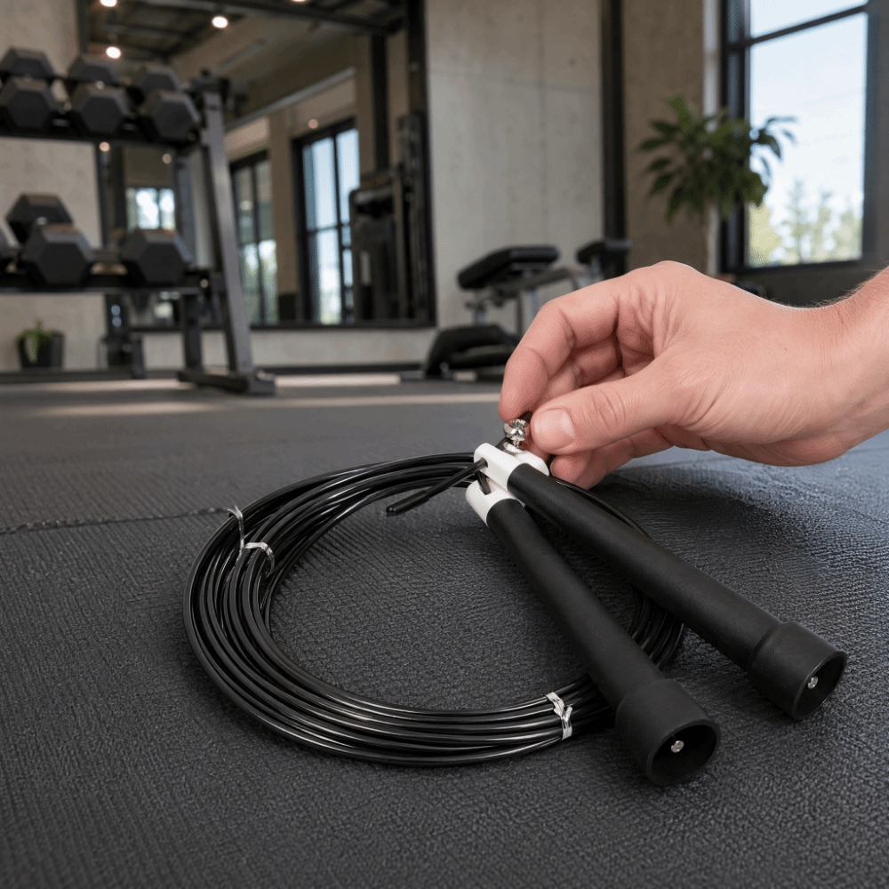 Portable Steel Wire Jump Rope  - огляд і ціна Skipping Rope Pvc